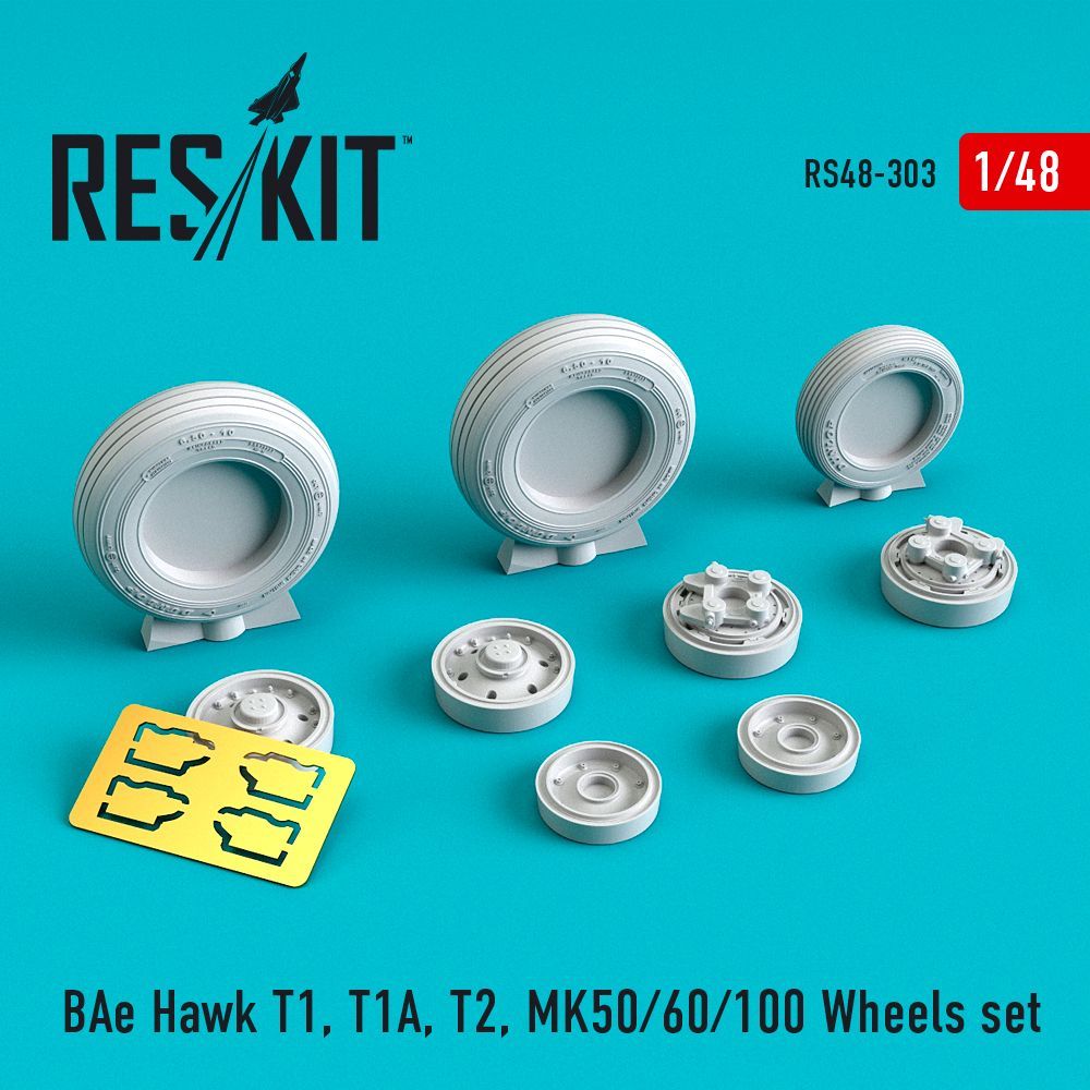 1:48 BAe Hawk T1, T1A, T2, MK.50/60/100 Wheels set