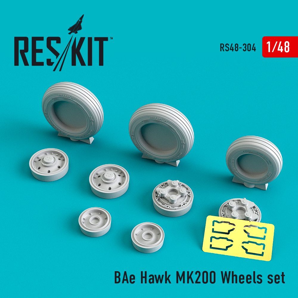 1:48 BAe Hawk MK200 Wheels set