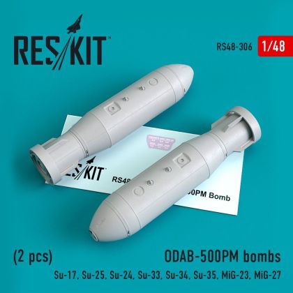 1:48 ODAB-500PM bombs (2pcs)