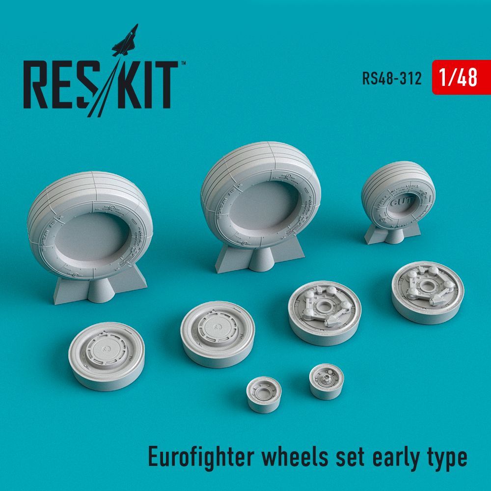 1:48 Eurofighter wheels Early Type Revell