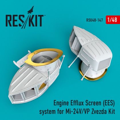 1:48 Mil Mi-24V/VP Engine Efflux Screen (EES) system
