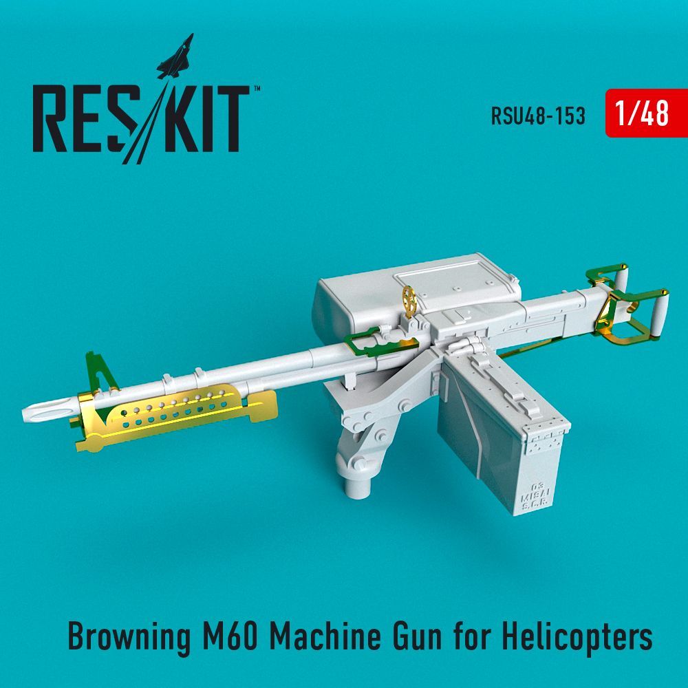 1:48 Browning M60 Machine Gun for Helicopters