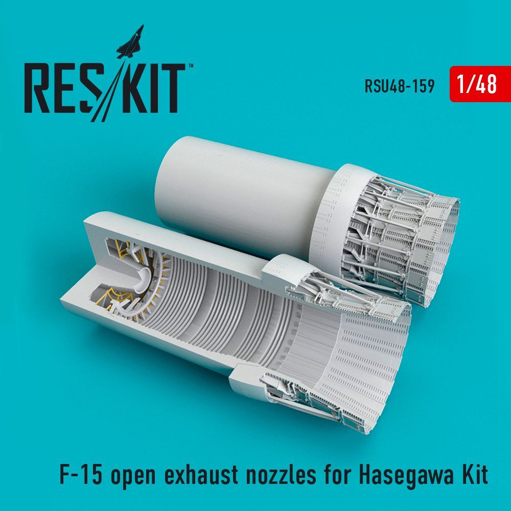 1:48 McDonnell F-15 Eagle open exhaust nozzles