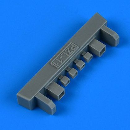 1:72 PZL-11 exhaust