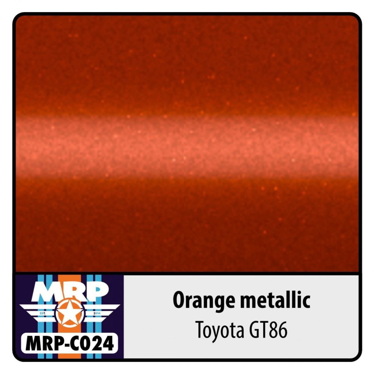 Orange metallic for Toyota GT86