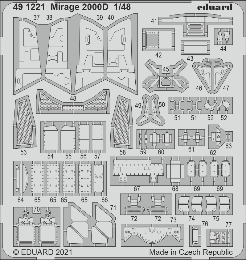 1:48 Dassault Mirage 2000D