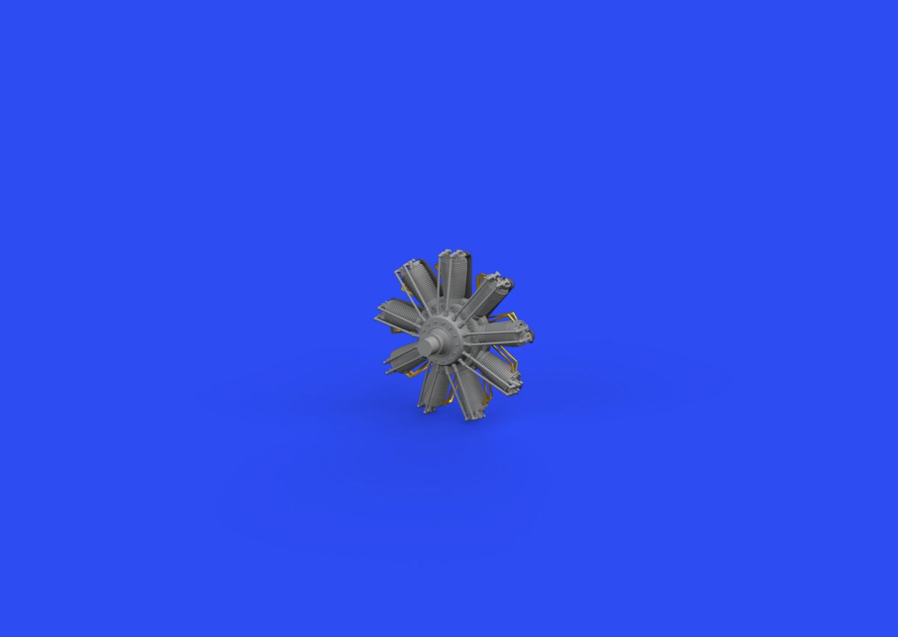 1:48 Sopwith Camel Clerget engine