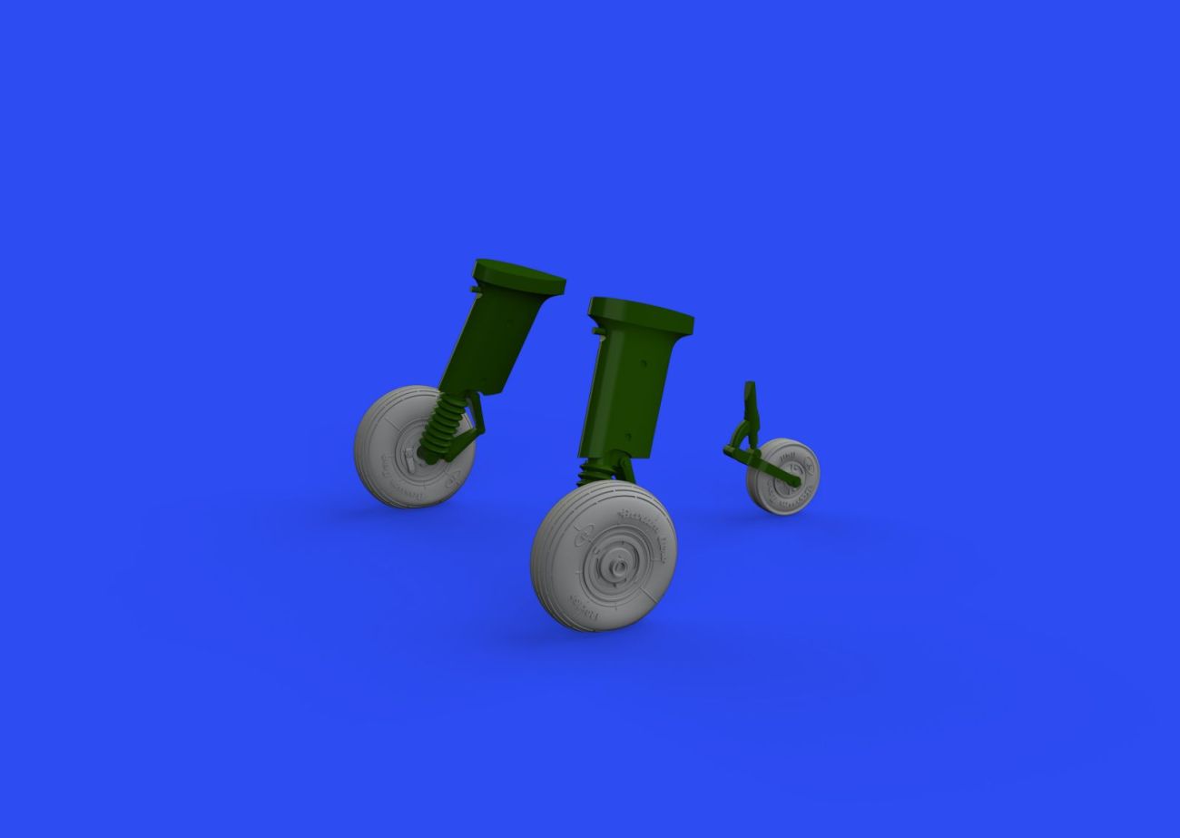 1:48 Z-126/226 Trener wheels