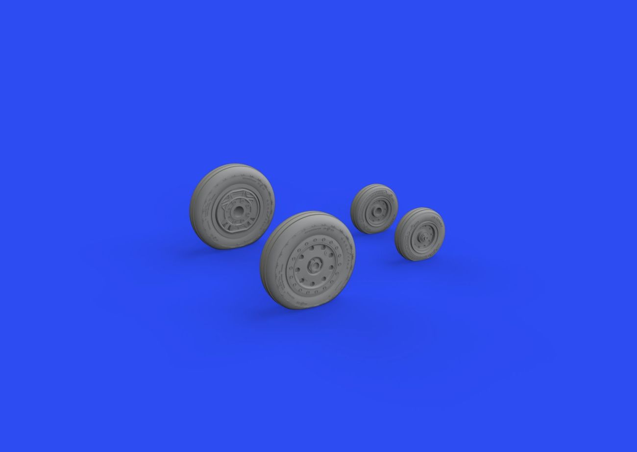 1:48 McDonnell F-4B Phantom wheels
