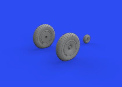 1:48 Messerschmitt Me-163B wheels