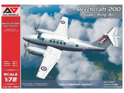 1:72 Beechcraft 200 'Super King Air' (3x camo)