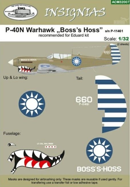 1:32 P-40N Warhawk 