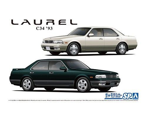 1:24 NISSAN GC34 LAUREL MEDALIST V/ CLUB S '93