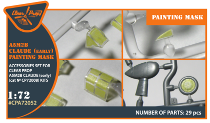 1:72 A5M Claude (early version) for CP kit painting mask from 