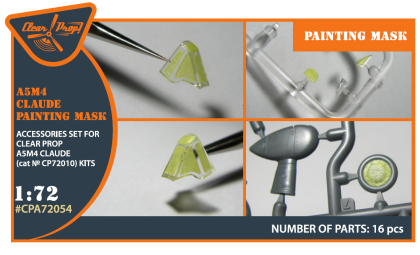 1:72 A5M4 Claude for CP kit painting mask from 