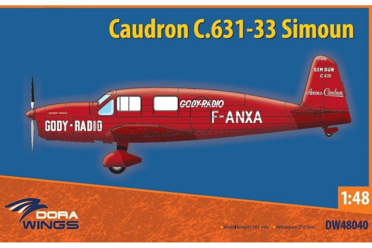 1:48 Caudron C.631/633 Simoun