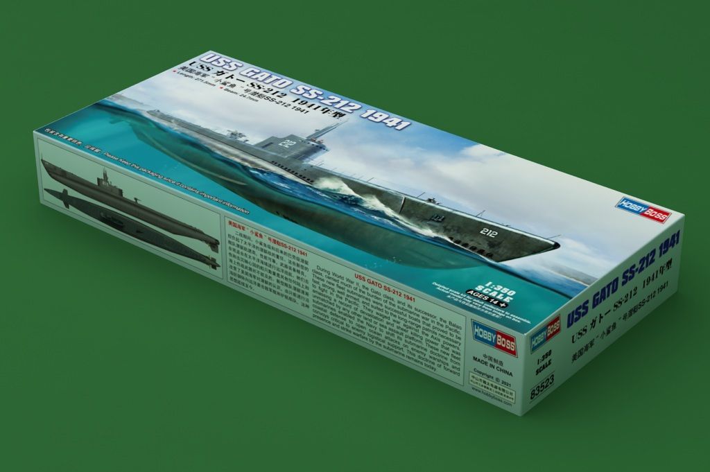 1:350 USS GATO SS-212 1941