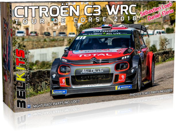 1:24 CITROËN C3 WRC 2018