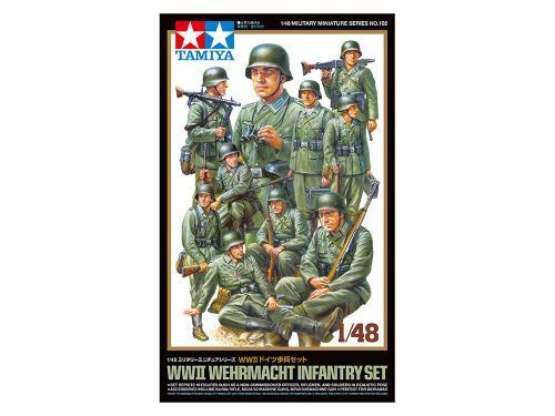 1:48 WWII Wehrmacht Infantry Set