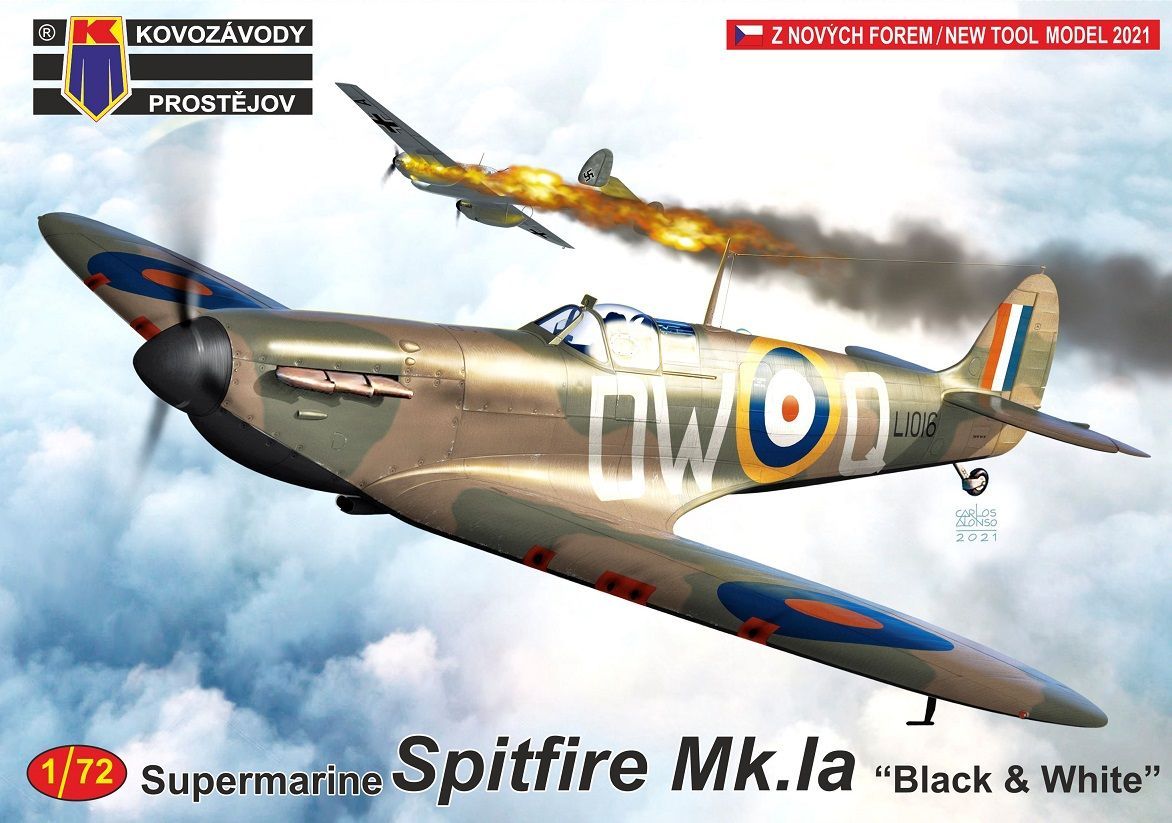 1:72 Spitfire Mk.Ia „Black & White“
