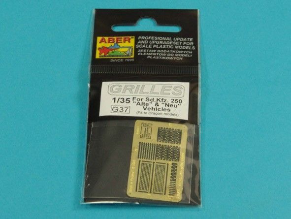 1:35 Sd.Kfz.250 Alte Neue Engine nets (dragon)