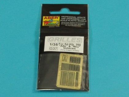 1:35 Sd.Kfz.250 Alte Neue Engine nets (dragon)