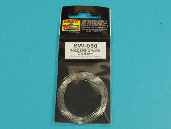 Soldering wire with a diameter of 0.5 mm and a length of 5 m