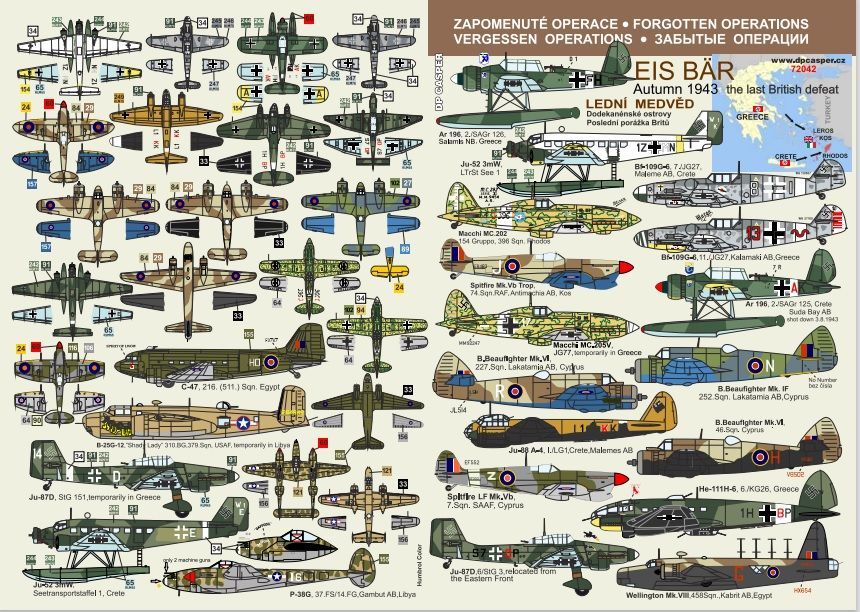 1:72 Forgotten Operations Eisbär Autumn 1943, the last British defeat