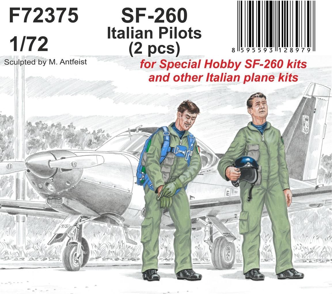 1:72 SF-260 Italian Pilots