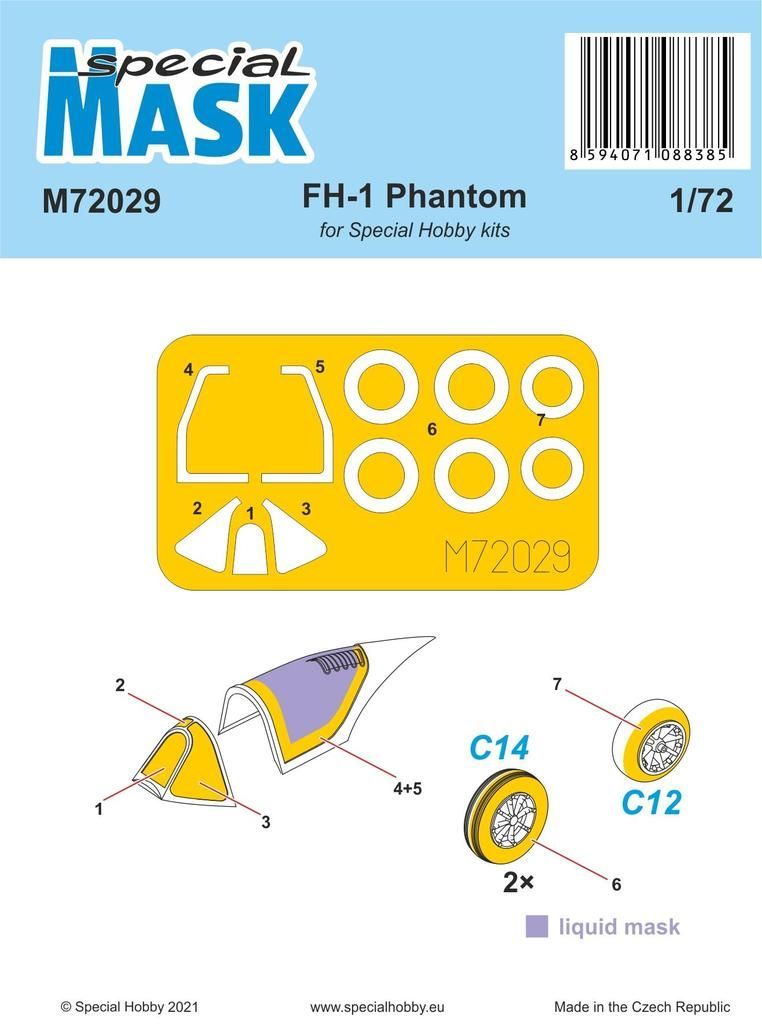 1:72 FH-1 Phantom MASK