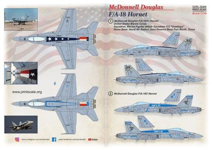 1:72 McDonnell Douglas F/A-18 Hornet