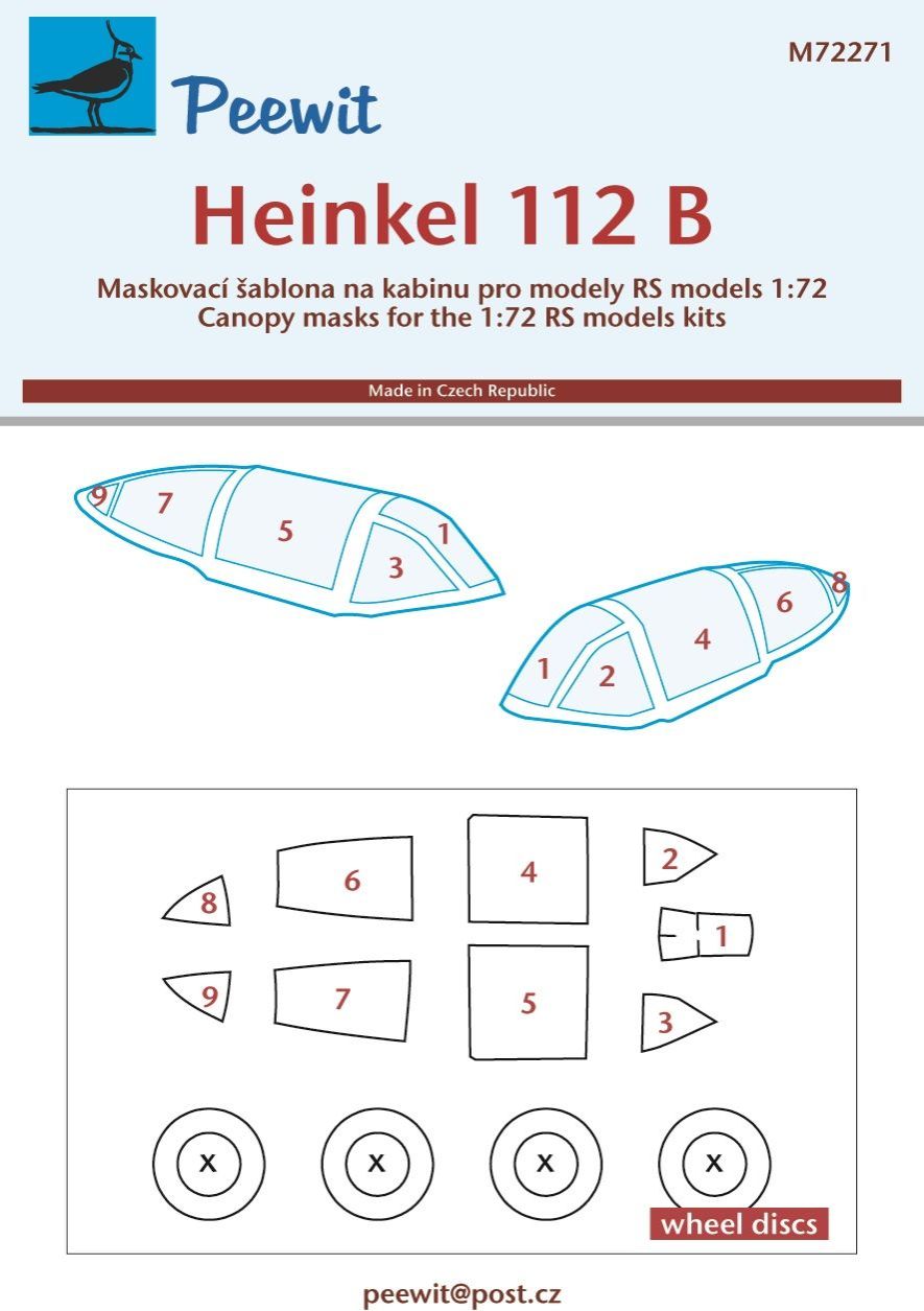 1:72 Heinkel He-112B