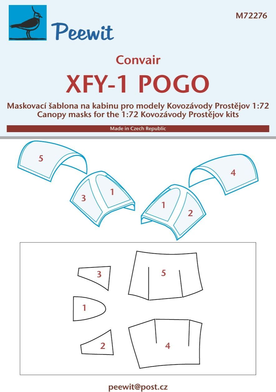 1:72 Convair XFY-1 POGO