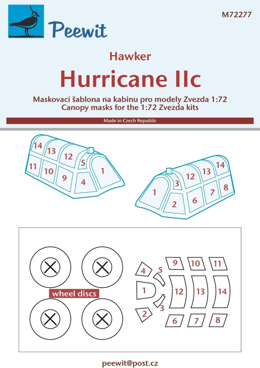 1:72 Hawker Hurricane Mk.IIc