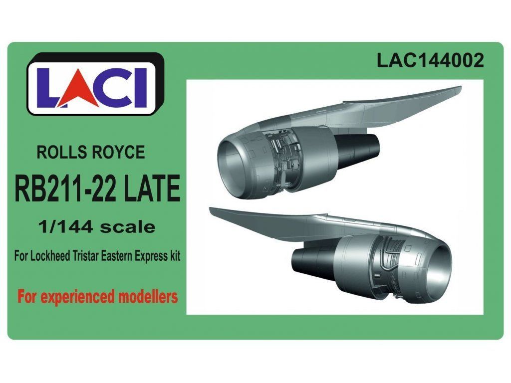 1:144 Rolls Royce RB211-22 Late  (cz)