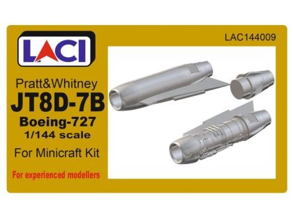 1:144 Pratt & Whitney JT8D-7B for Boeing 727