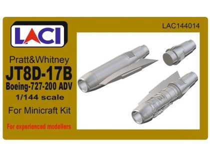 1:144 Pratt & Whitney JT8D-17B for Boeing 727-200 ADV