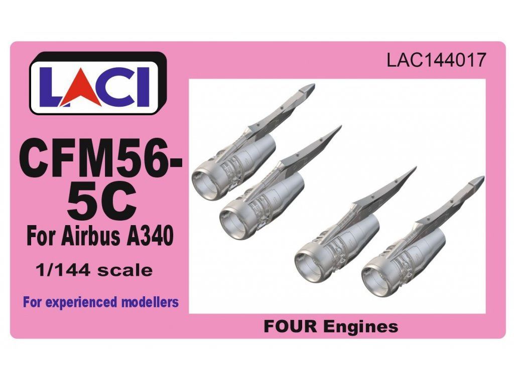 1:144  CFM56-5C for Airbus A340