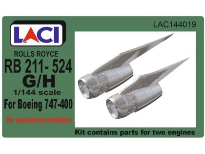 1:144 Rolls Royce RB211-524 G/H for Boeing 747-400