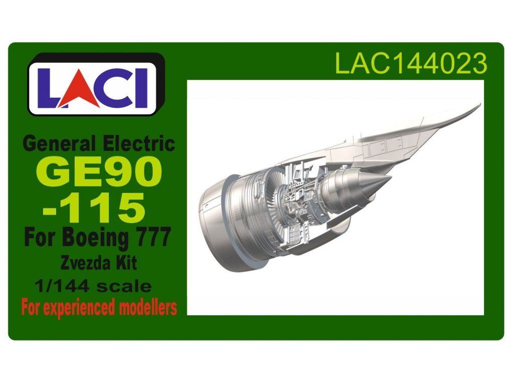 1:144 General Electric GE90-115 for B777