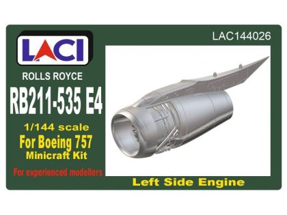 1:144 Rolls Royce RB211-535 E4 for Boeing 757 left side engine