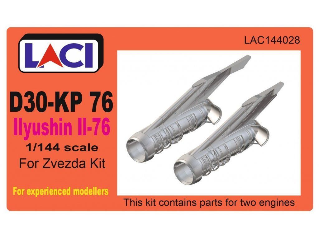 1:144  D30-KP 76 for Il-76M