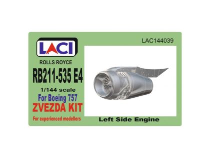 1:144 Rolls Royce RB211-535 E4 for Boeing 757 left side engine