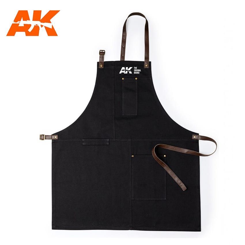 AK OFFICIAL APRON BLACK