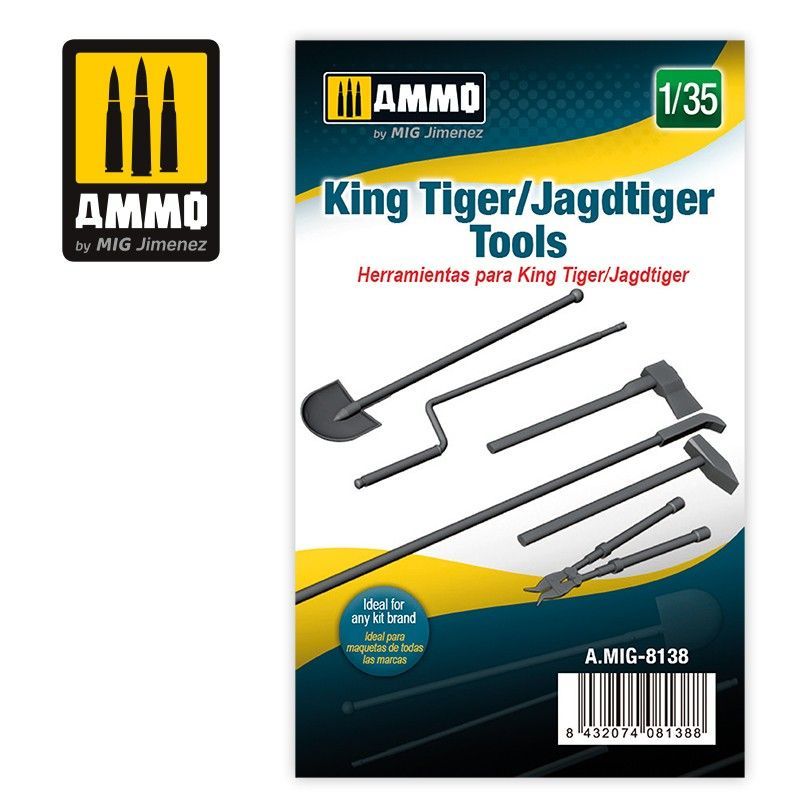 1:35 King Tiger/Jagdtiger Tools
