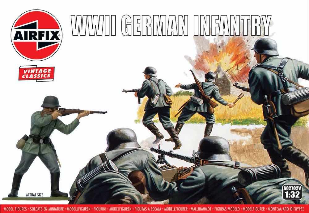 1:32 WWII German Infantry