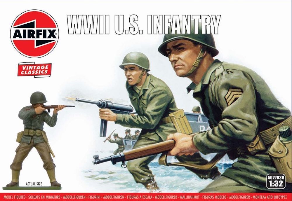 1:32 WWII U.S. Infantry