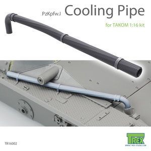 1:16 WWII German Pzkpfw I Cooling Pipe Set for Takom