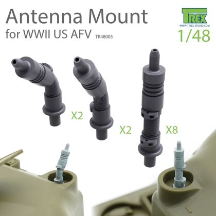1:48 Antenna Mount Set for WWII US AFV