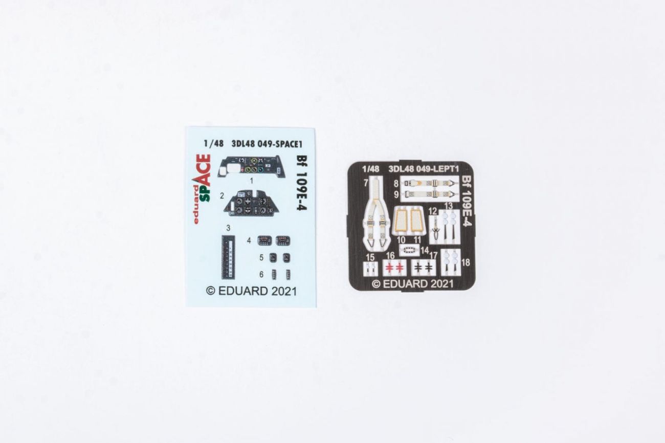 1:48 Messerschmitt Bf-109E-4 SPACE